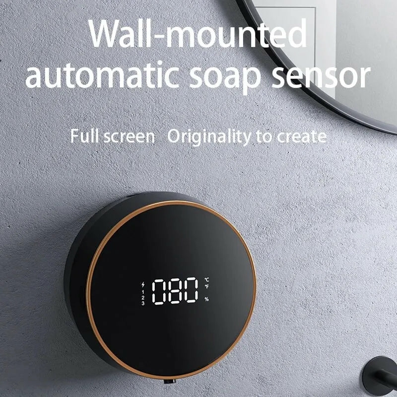 Bathroom | Wall-Mounted Automatic Soap Dispenser With Sensor Bathroom Bathroom