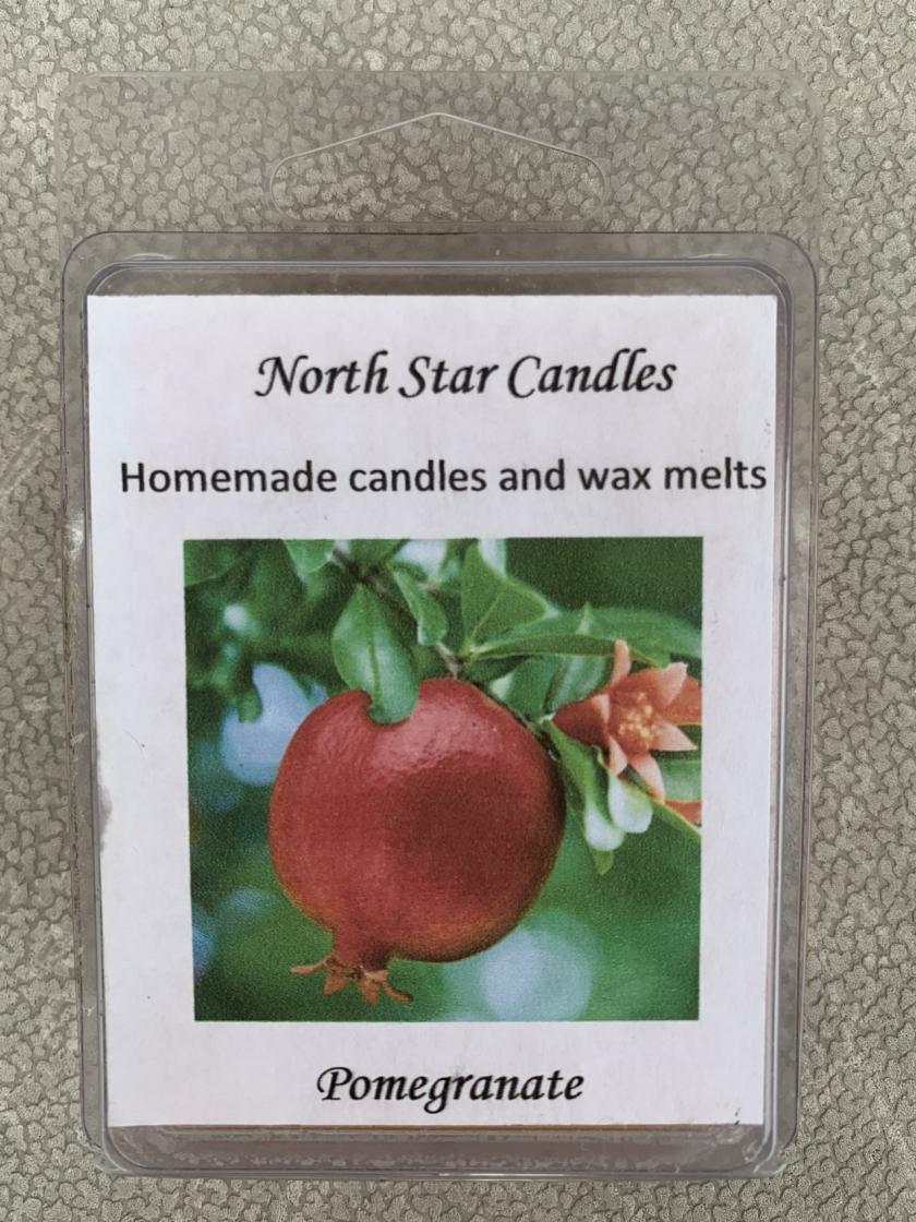 Candles | Pomegranate Soy Wax Melts-Scented Wax Melts-Fall Scents-Autumn-Gifts For Her-Wedding Favors-Home-Spa Scents Candles Candles