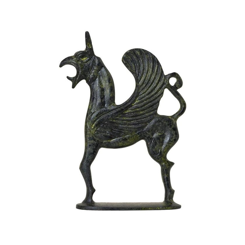 Decorative Items | Ancient Greek Bronze Griffin Sculpture With The Body Of A Lion Handmade Museum Replica Craft Statue 12Cm Decorative Items Decorative Items