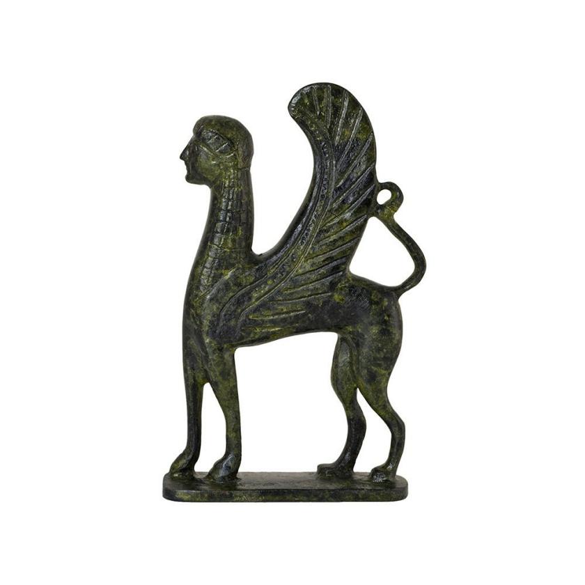 Decorative Items | Ancient Greek Sphinx Of Delphi Bronze Sculpture Handmade Museum Replica Craft Statue 10Cm Decorative Items Decorative Items