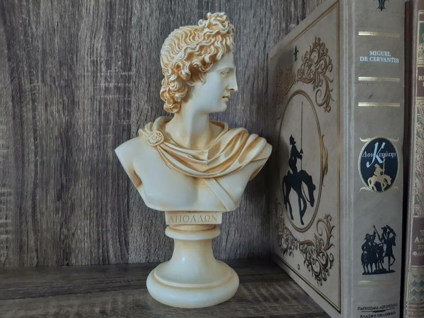 Decorative Items | Apollo Bust Sculpture Greek Handmade Alabaster Head Statue 21Cm – 8.27 Inches Decorative Items Decorative Items