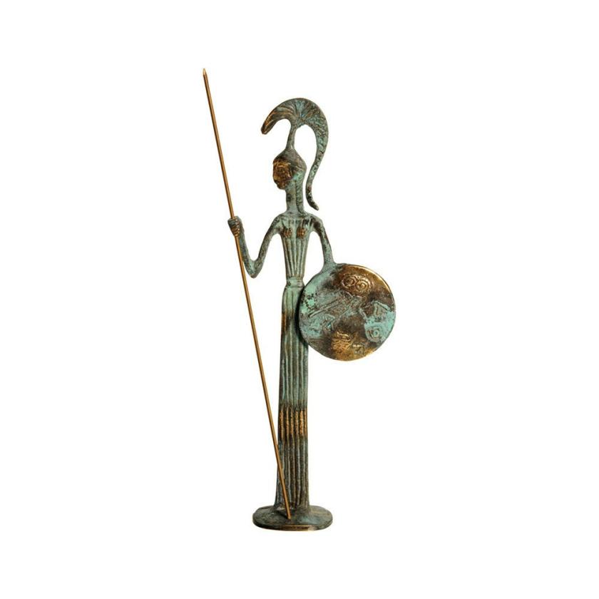 Decorative Items | Athena Greek Roman Goddess Bronze Sculpture Handmade Mythology Statue 25Cm Decorative Items Decorative Items