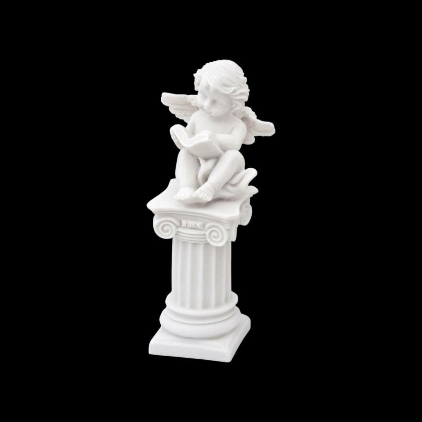 Decorative Items | Baby Angel Statue Alabaster Decorative Items Decorative Items