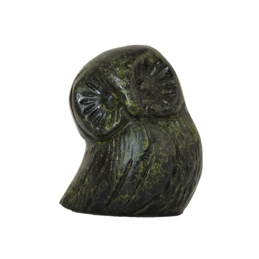 Decorative Items | Bronze Owl Sculpture Greek Handmade Figurine Classical Craft Statue 3Cm Decorative Items Decorative Items