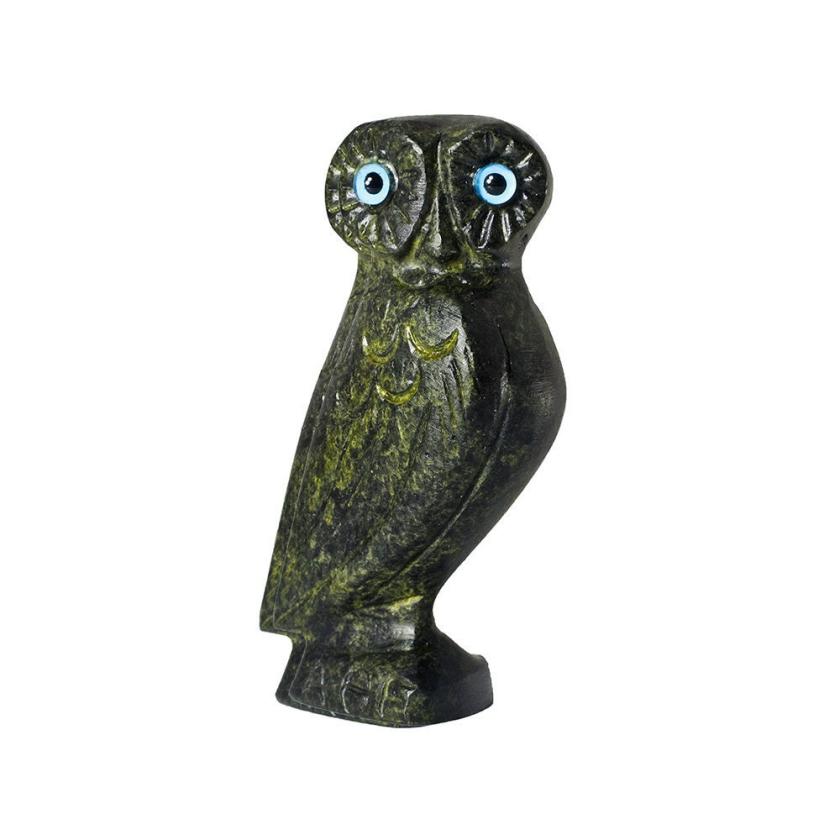 Decorative Items | Bronze Owl Sculpture Greek Handmade Figurine Classical Craft Statue 8Cm Decorative Items Decorative Items