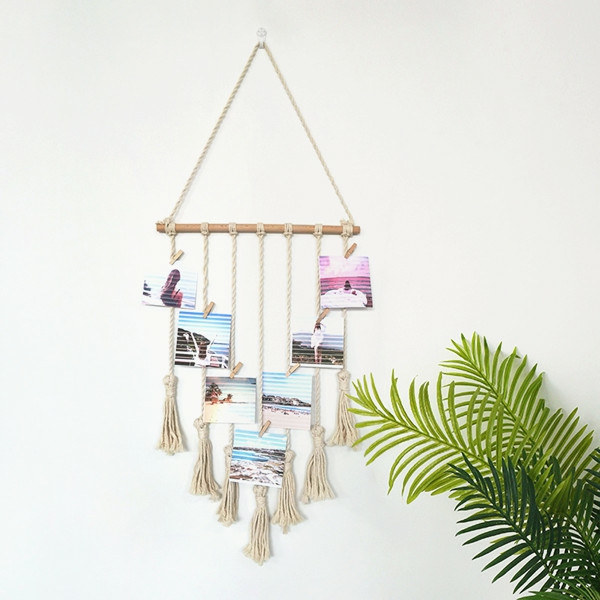 Decorative Items | Cotton Macrame Wall Hanging Bohemian Home Decor Decorative Items Beige