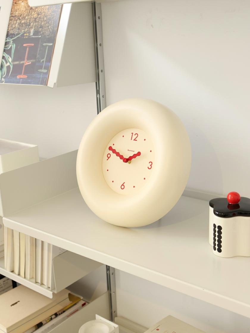 Decorative Items | Cream Bubble Silent Wall Clocks Wall Home Decor Modern Design Nordic Korean Style Desk Clock Home Living Room Decor Unique Gifts Decorative Items Decorative Items