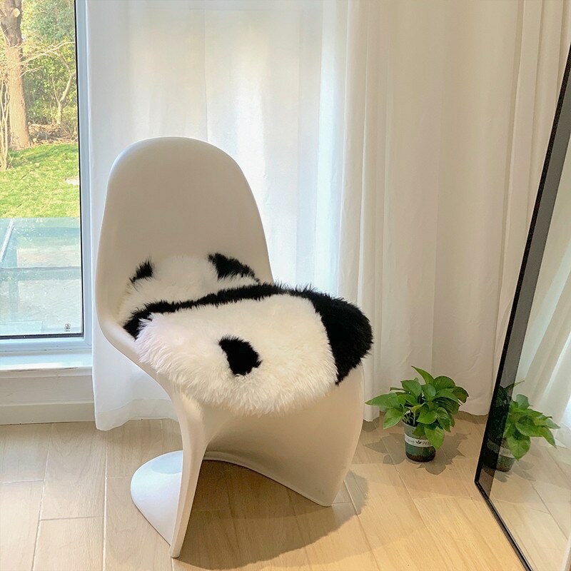 Decorative Items | Cute Panda Wool Fluffy White Carpet Kitchen Living Room Home Decoration Carpet Decorative Items Decorative Items