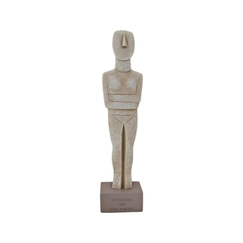 Decorative Items | Cycladic Art Sculpture Greek Handmade Alabaster Idol Figurine Statue 39Cm – 15.35 Decorative Items Decorative Items