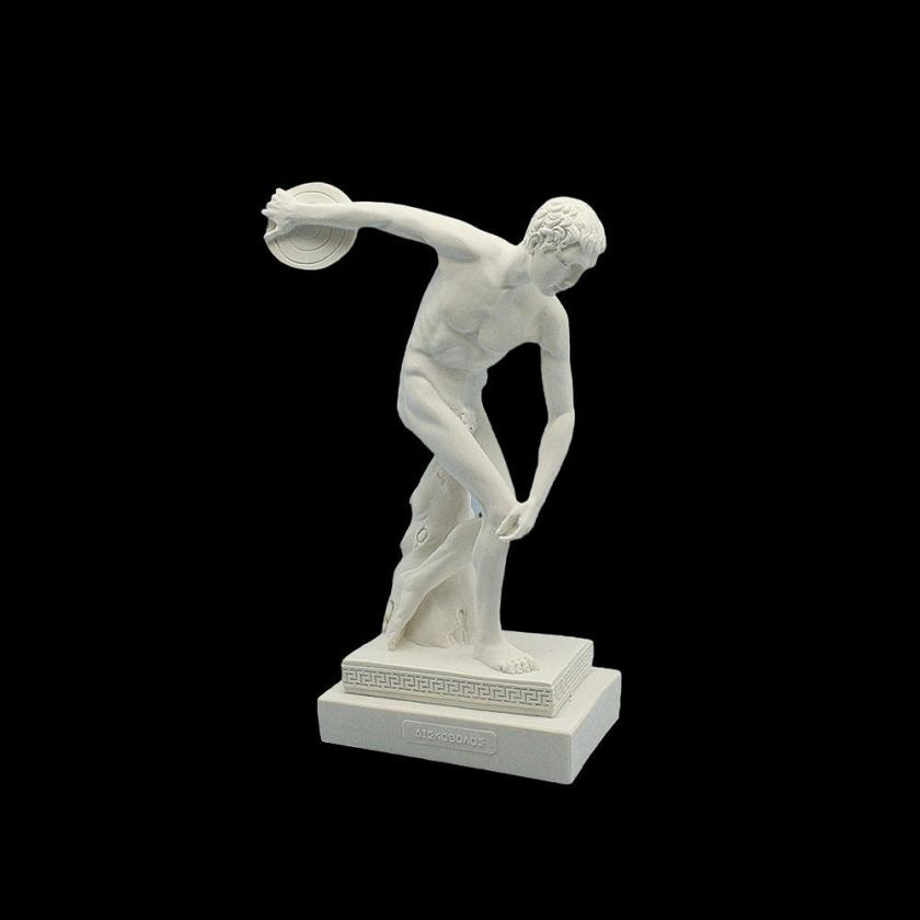 Decorative Items | Discobolus Of Myron Sculpture Ancient Greek Handmade Marble Replica Classical Craft Statue 24Cm – 9.44 Inches Decorative Items Decorative Items