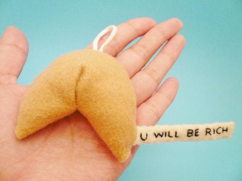 Decorative Items | Fortune Cookie Ornament – You Will Be Rich Decorative Items Decorative Items