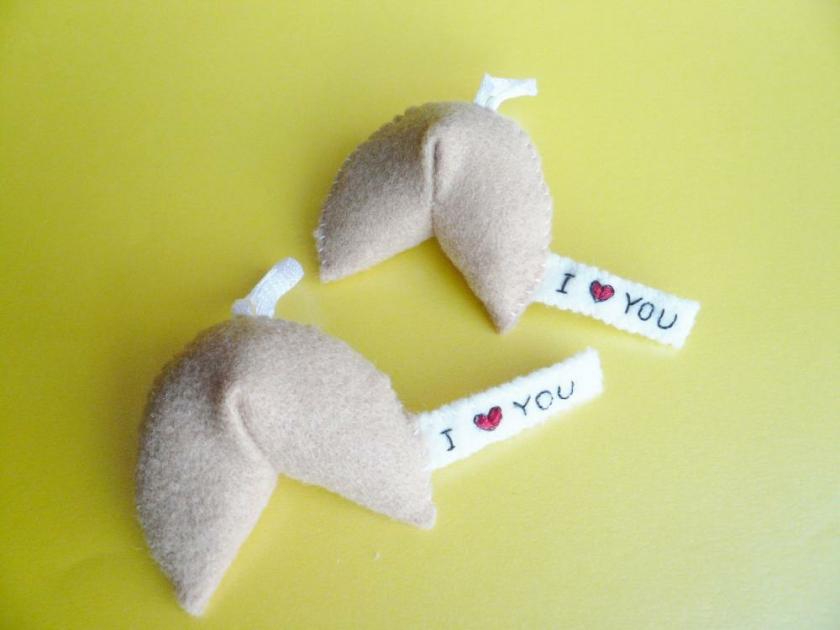 Decorative Items | Funny Ornaments – I Love You Fortune Cookie (X2) Decorative Items Decorative Items