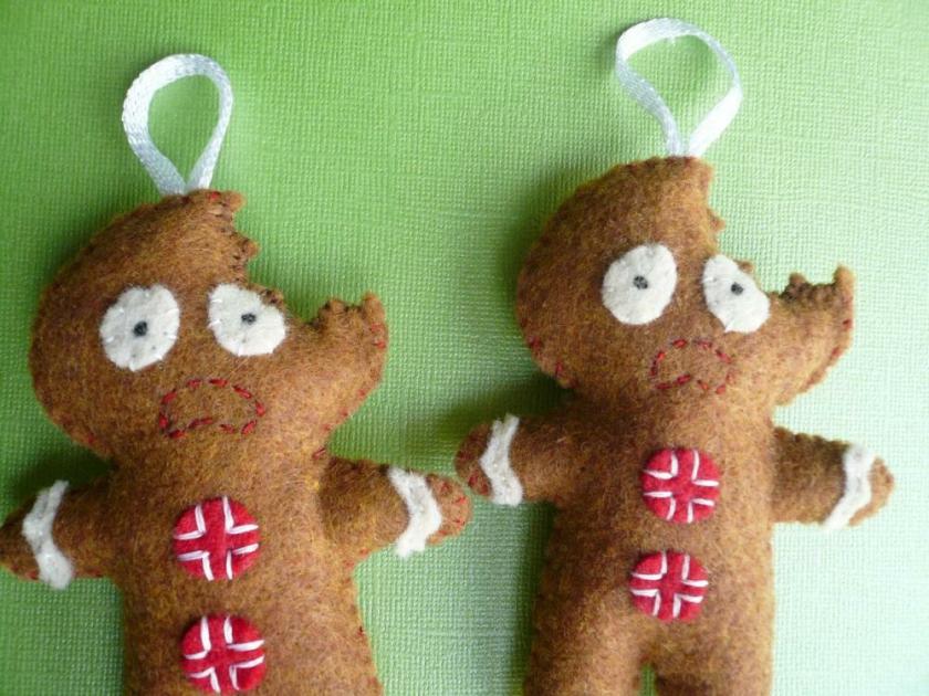 Decorative Items | Gingerbread Men (X2) Decorative Items Decorative Items