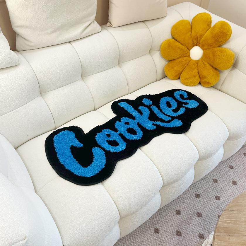 Decorative Items | Handmade Cookies Rug For Kids Room Tufted Carpet Mat Soft Plush Children Gift Room Decoration Decorative Items Decorative Items