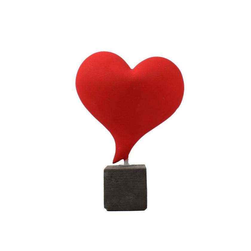 Decorative Items | Heart Sculpture Love Statue Made Of Plaster Decorative Items Decorative Items