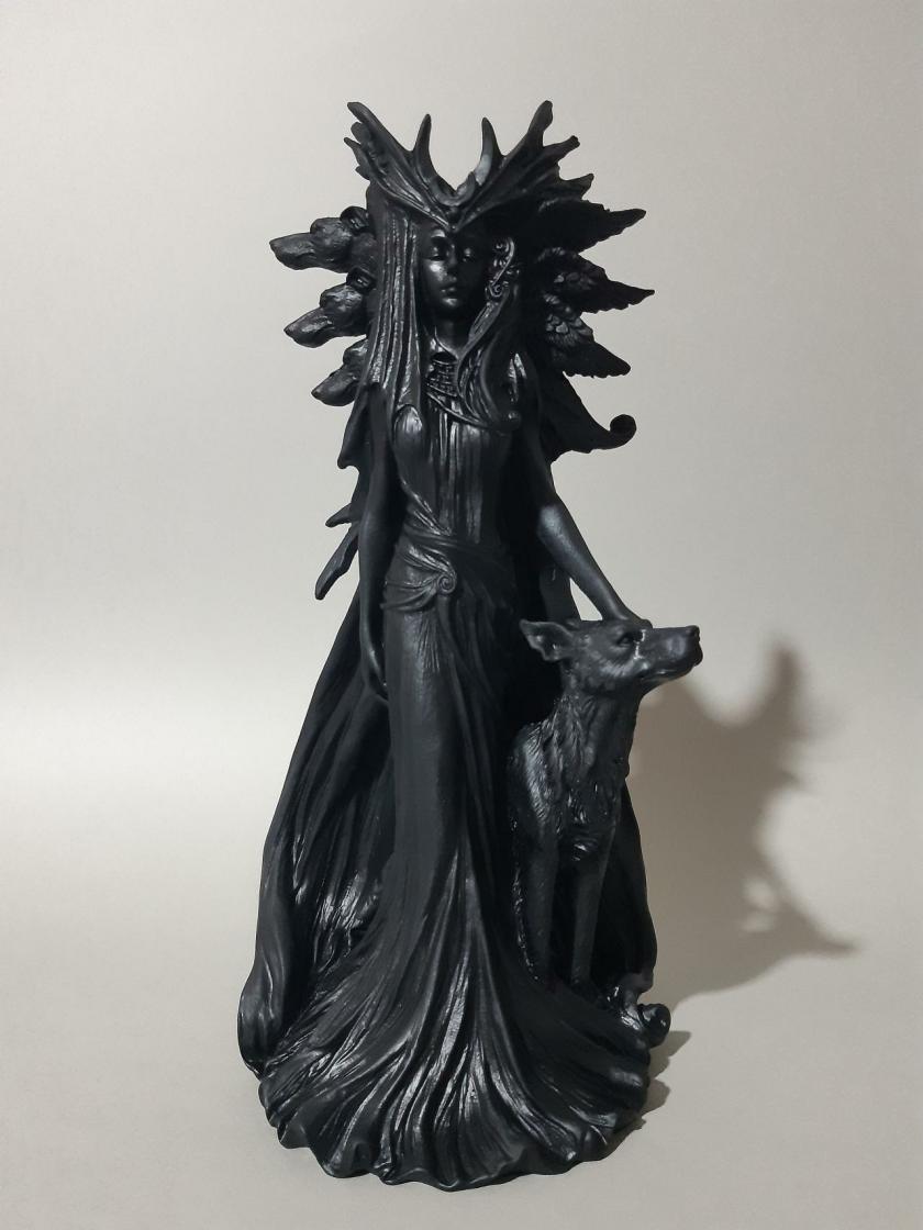 Decorative Items | Hecate Goddess Of Magic Black Statue Handmade Sculpture 25Cm Decorative Items Decorative Items