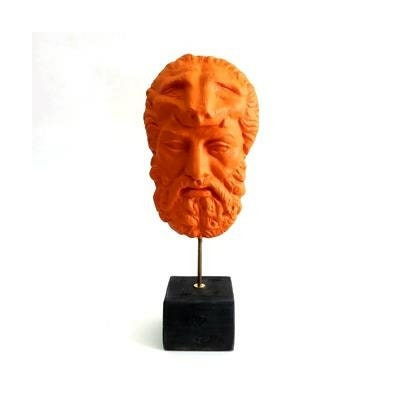 Decorative Items | Hercules God Statue Plaster Ancient Greek Handmade Mask Decorative Items Decorative Items