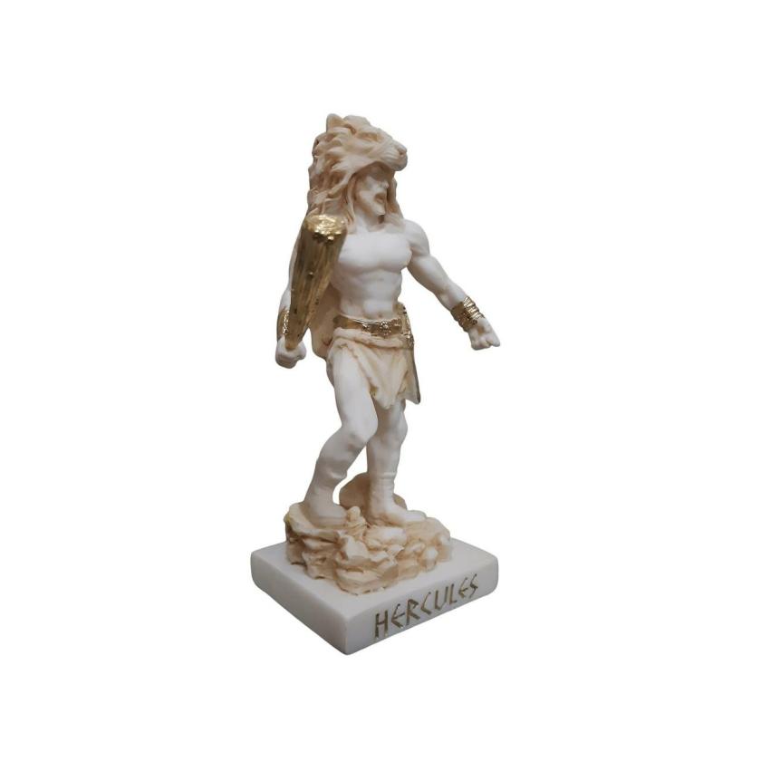 Decorative Items | Hercules Statue Greek Mythology Alabaster Handmade Sculpture 15Cm Decorative Items Decorative Items