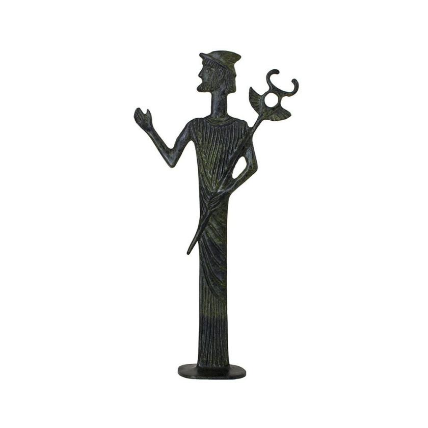 Decorative Items | Hermes Bronze Statue Ancient Greek Roman God Handmade Craft Sculpture 40Cm Decorative Items Decorative Items