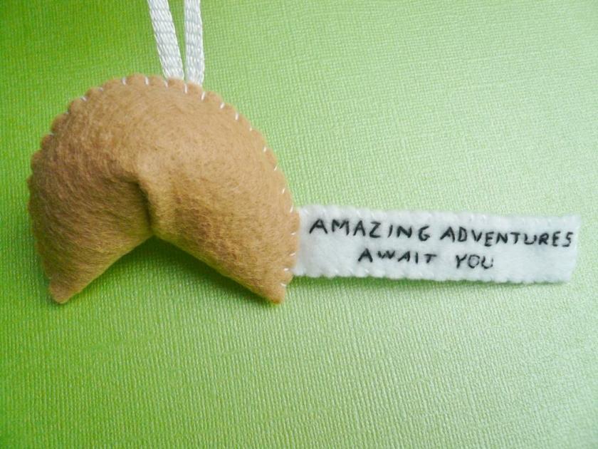 Decorative Items | Inspiring Fortune Cookie Ornament – Amazing Adventures Await You Decorative Items Decorative Items