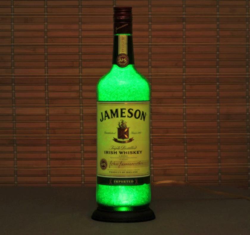 Decorative Items | Jameson Irish Whiskey Bottle Lamp Bar Light 11 Year Led – Intense Sparkle & Glow St Patricks Day Decorative Items Decorative Items