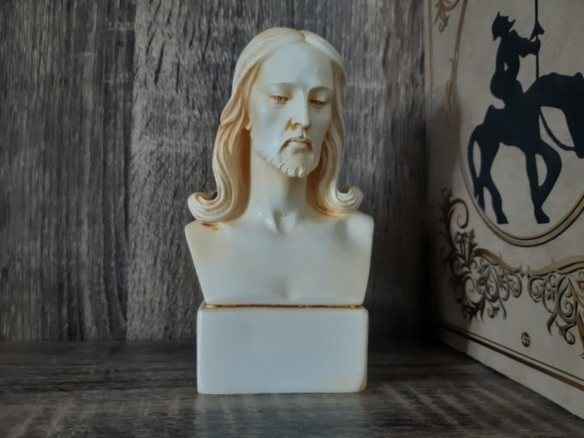 Decorative Items | Jesus Christ Bust Statue Made Of Alabaster Decorative Items Decorative Items