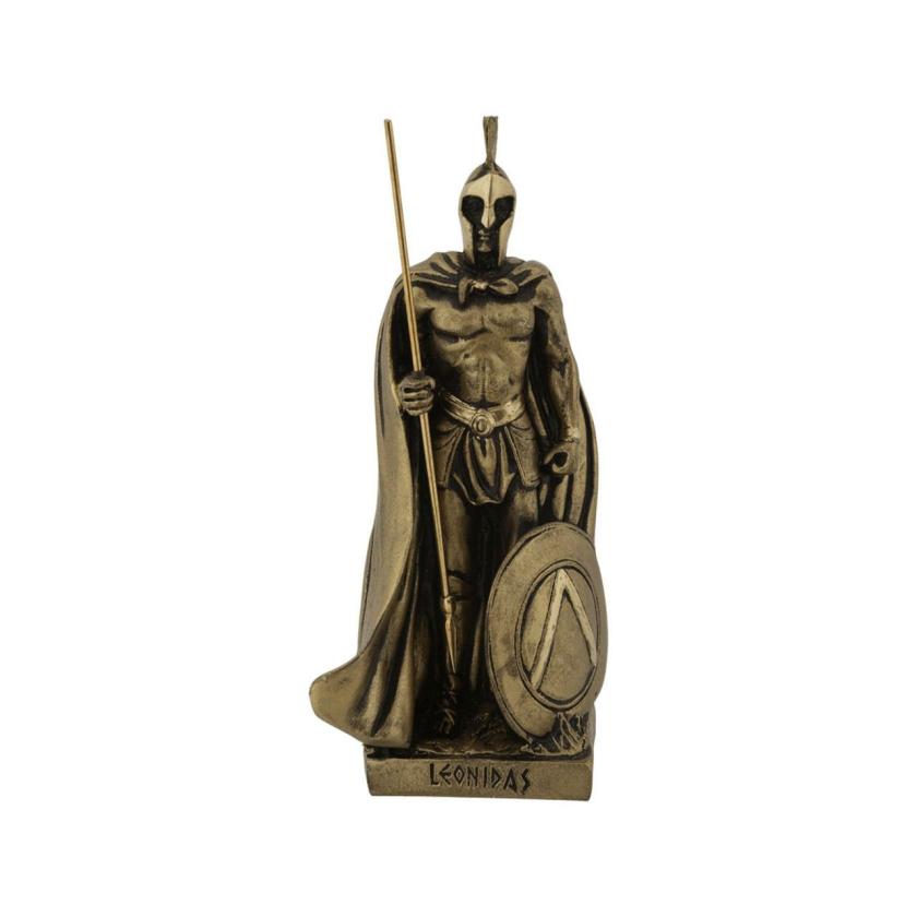 Decorative Items | Leonidas Sculpture Spartan King Handmade Bronze Alabaster Statue 15Cm – 5.91 Decorative Items Decorative Items