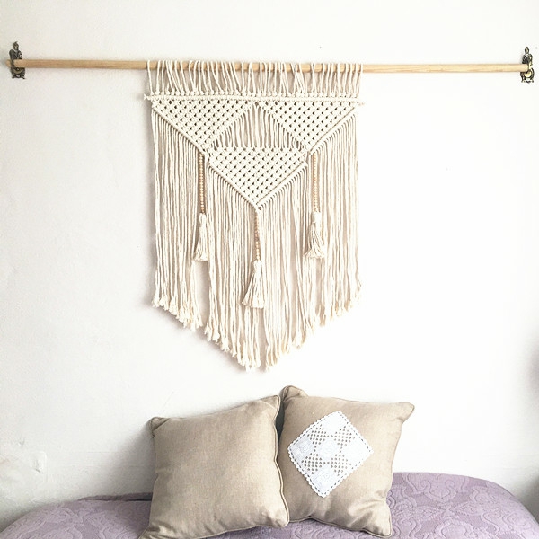 Decorative Items | Macrame Wall Hanging Ornament Bohemian Craft Decoration Decorative Items Decorative Items