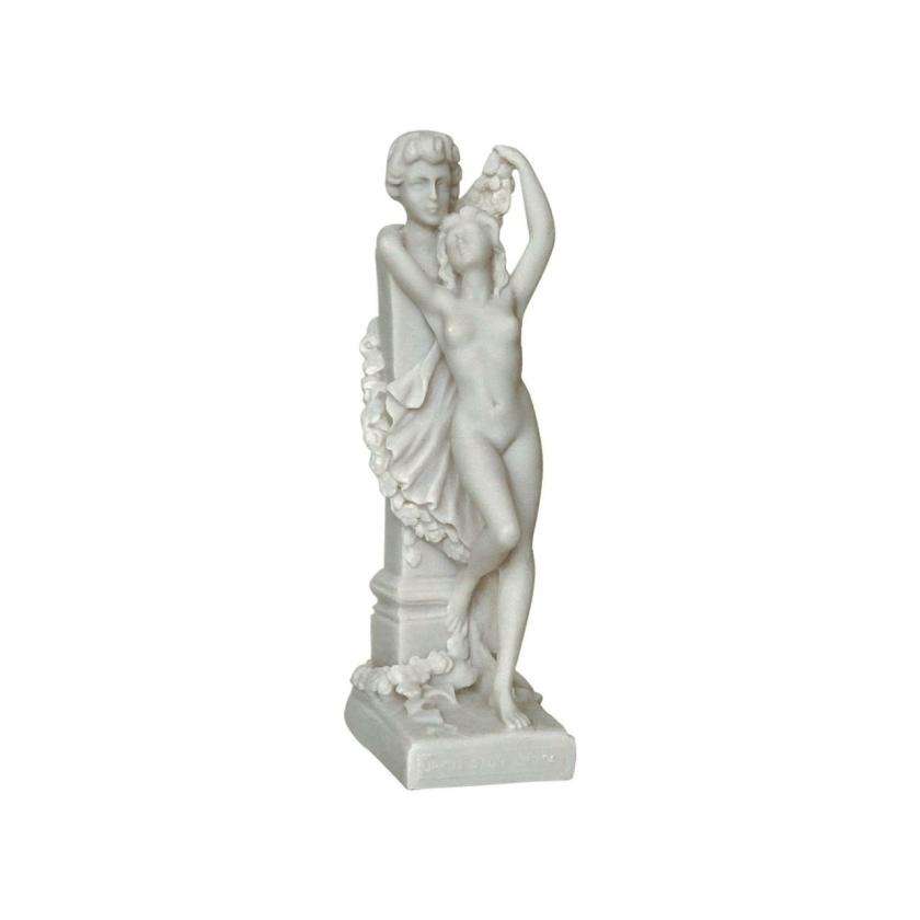 Decorative Items | Nude Aphrodite Goddess Sculpture – Oath To Love – Greek Handmade Alabaster Statue 25Cm Decorative Items Decorative Items