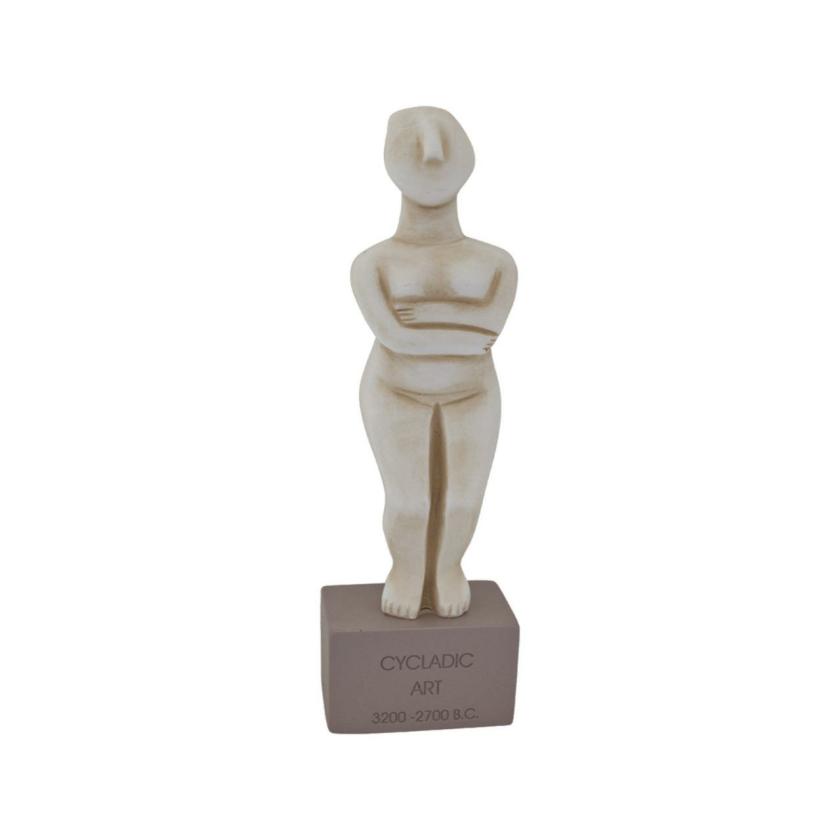 Decorative Items | Nude Female Cycladic Art Idol Statue Greek Handmade Alabaster Sculpture 25Cm – 9.84 Decorative Items Decorative Items