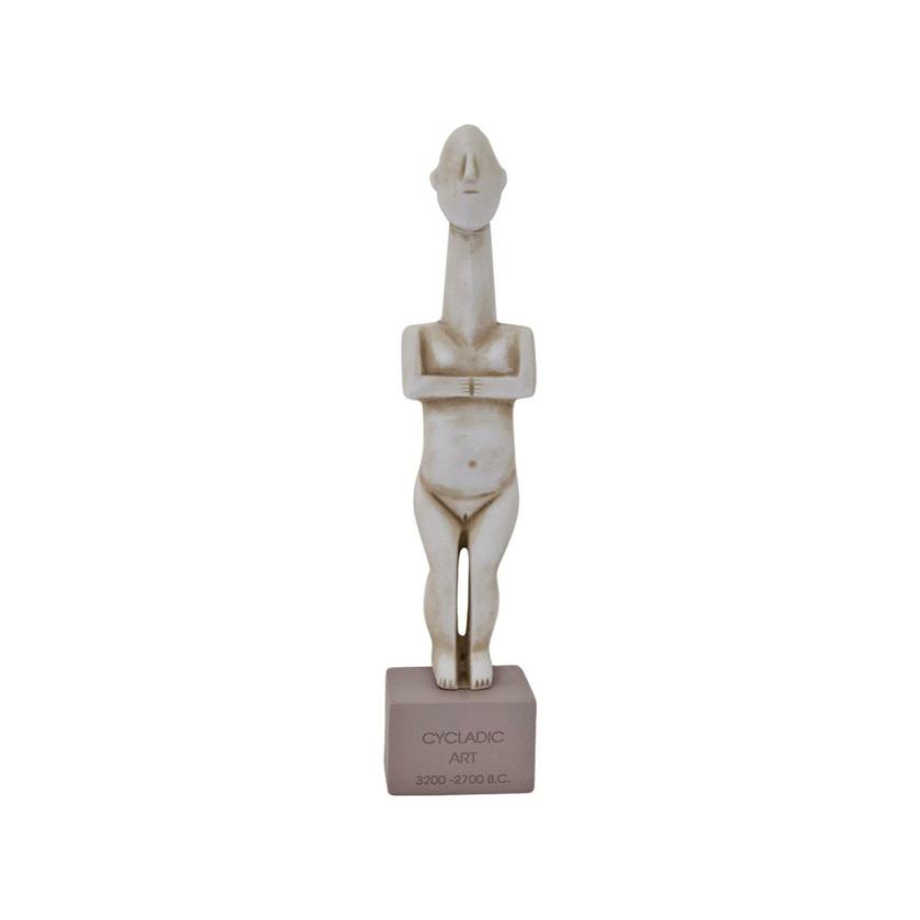 Decorative Items | Nude Female Cycladic Art Statue Greek Handmade Alabaster Sculpture 29Cm – 11.42 Decorative Items Decorative Items