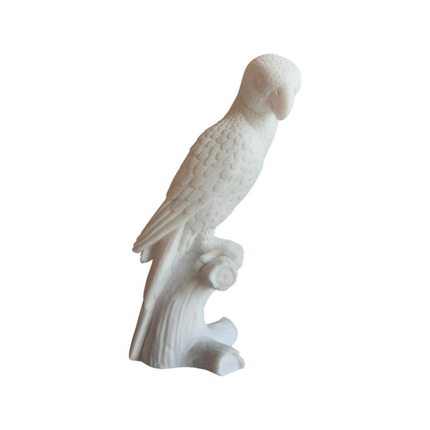 Decorative Items | Parrot Statue Alabaster Decorative Items Decorative Items