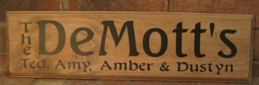 Decorative Items | Personalized Family Name Sign Wedding Last Name Custom Wood Plaque Christmas Gift Home Decor Decorative Items Decorative Items