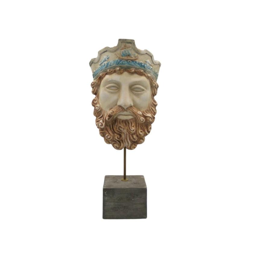 Decorative Items | Poseidon God Mask Statue Plaster Table Sculpture 28Cm Decorative Items Decorative Items