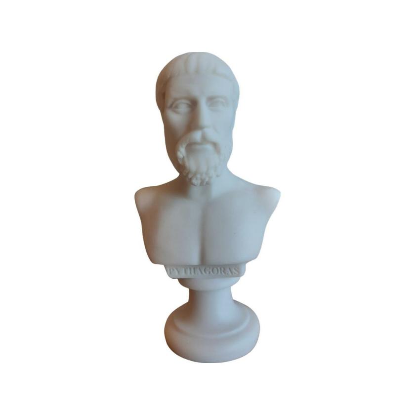 Decorative Items | Pythagoras Bust Statue Made Of Alabaster Decorative Items Decorative Items