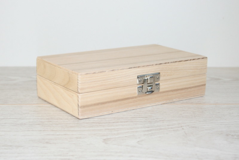 Decorative Items | Small Wooden Gift And Keepsake Box 5.90 X 3.15 X 1.57 Inch Ash Wood Decorative Items Decorative Items