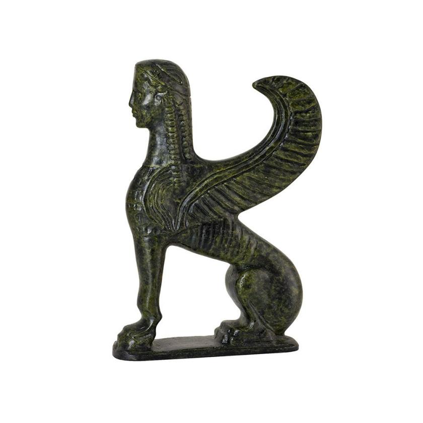 Decorative Items | Sphinx Of Delphi, A Mythological Female Monster Bronze Sculpture Handmade Museum Replica Craft Statue 15Cm Decorative Items Decorative Items