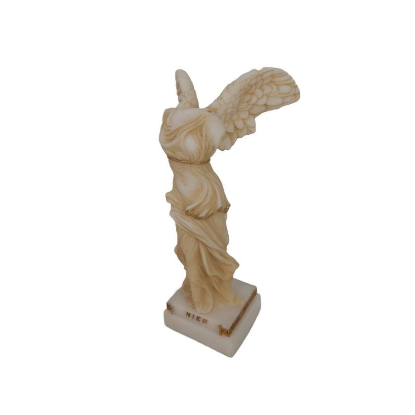 Decorative Items | Winged Victory Of Samothrace Sculpture Alabaster Greek Handmade Statue 20Cm (Last Piece) Decorative Items Decorative Items