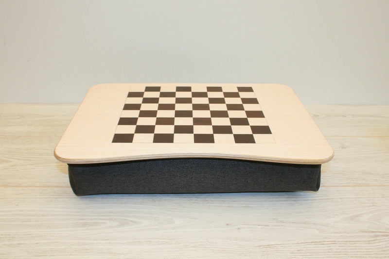 Decorative Items | Wooden Laptop Bed Tray / Ipad Table / Laptop Stand Chess`N Checkers Decorative Items dark