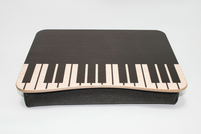 Decorative Items | Wooden Laptop Bed Tray / Ipad Table / Laptop Stand Piano Decorative Items dark