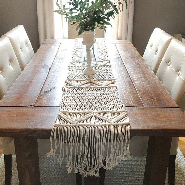 Decorative Items | Woven Table Runner Wedding Decor Decorative Items Decorative Items