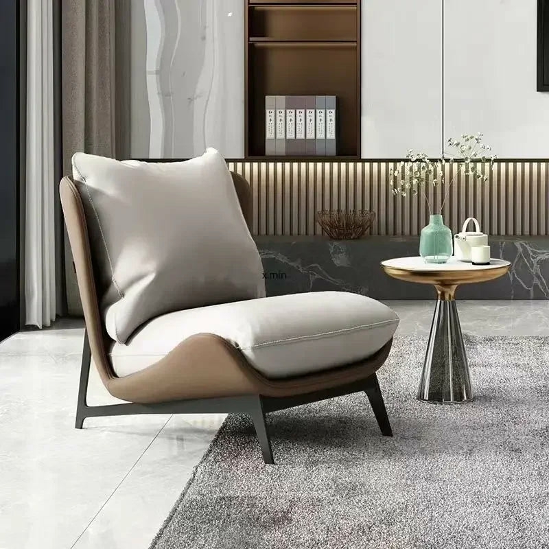 Furniture | Modern Ergonomic Lounge Chair With Cushions Furniture Furniture