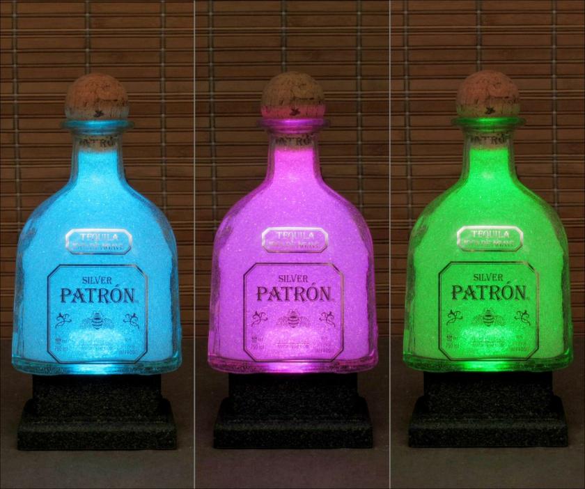 Lightings | 750Ml Patron Silver Tequila Color Changing Led Bottle Lamp Remote Controlled Eco Friendly Bar Light — Housewares Lightings