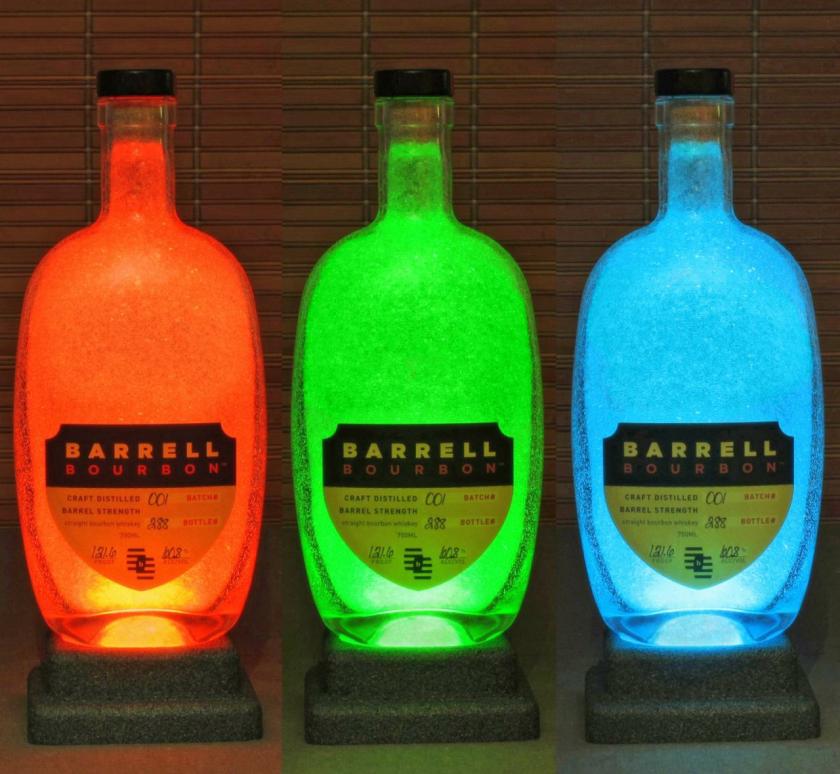 Lightings | Barrell Bourbon Kentucky Whiskey Color Changing Bottle Lamp Bar Light Led Remote Controlled Eco Friendly Led  Fathers Day Housewares Lightings