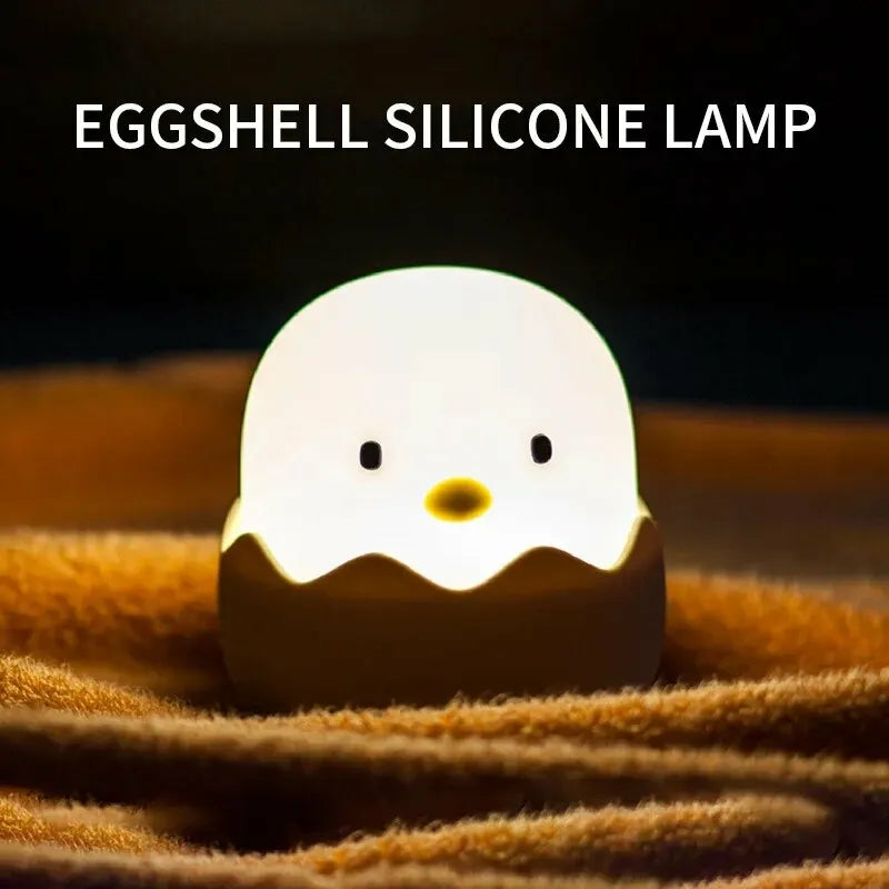 Lightings | Eggshell Silicone Lamp Cute Night Light Decor Housewares Lightings