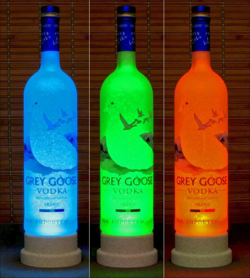 Lightings | Grey Goose Vodka Color Changing Bottle Lamp Bar Light Led Remote Controlled Housewares Lightings