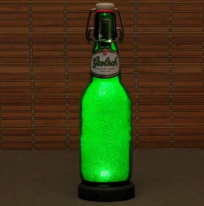 Lightings | Grolsch Lager Led Beer Bottle Lamp Big 16Oz Night Light Bar Lamp Man Cave Pub Holland Housewares Lightings