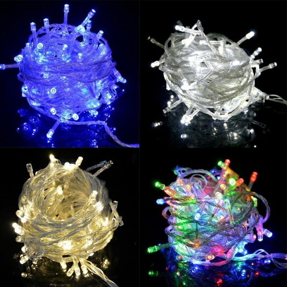 Lightings | Homdox Waterproof 20 Meters 200 Led Bulbs Holiday Fairy Light String Lights For Wedding Party Christmas Decoration Uk Plug Housewares blue