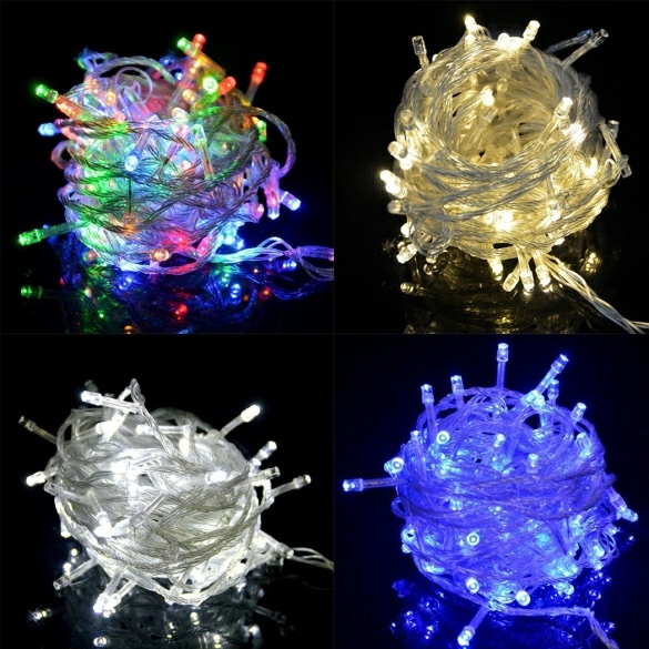 Lightings | Homdox Waterproof Energy Saving 20M 200Led Bulbs Holiday Fairy Light String Lights Wedding Party Christmas Decoration Us Plug Housewares blue