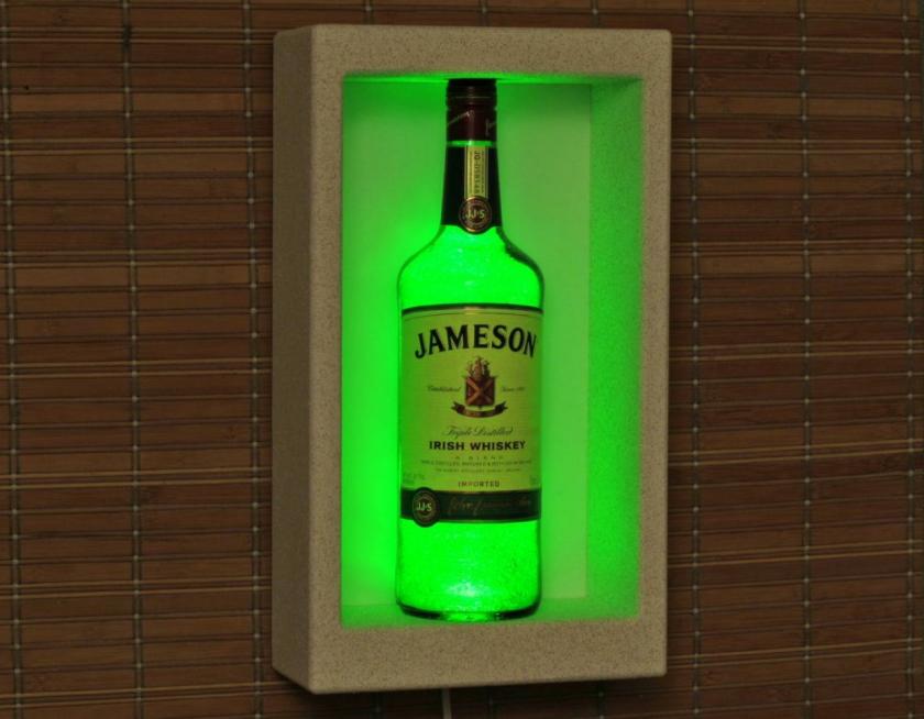 Lightings | Jameson Irish Whiskey Wall Mount Sconce Liquor Bottle Lamp Accent Light Bar Man Cave Lighting Fathers Day Housewares Lightings